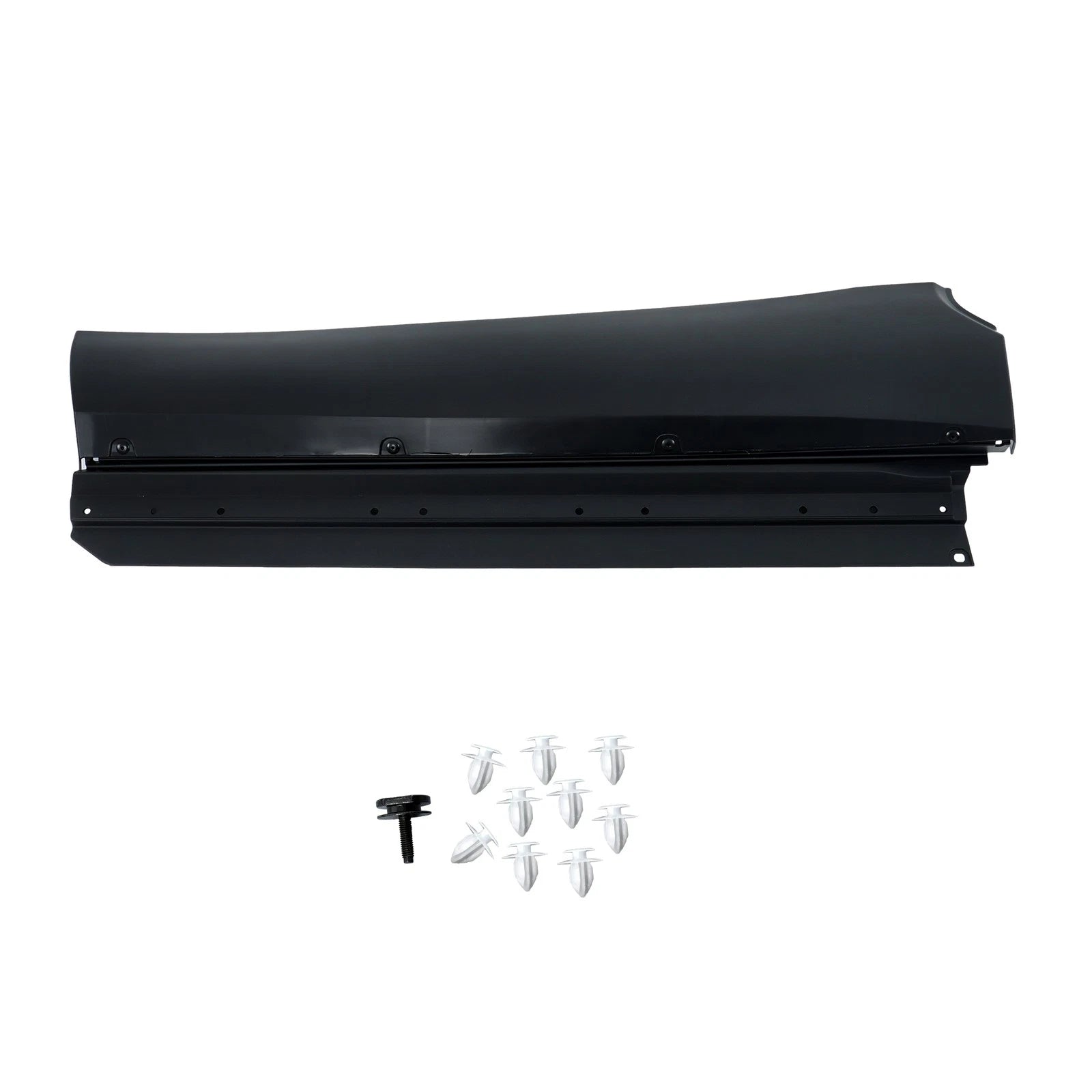 Rear Left Door Lower Trim Molding for Toyota Highlander (2020–2023) Black