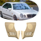 Speaker Cover 2 x Beige Plastic Left & Right for Mercedes W210 (1995–2003)