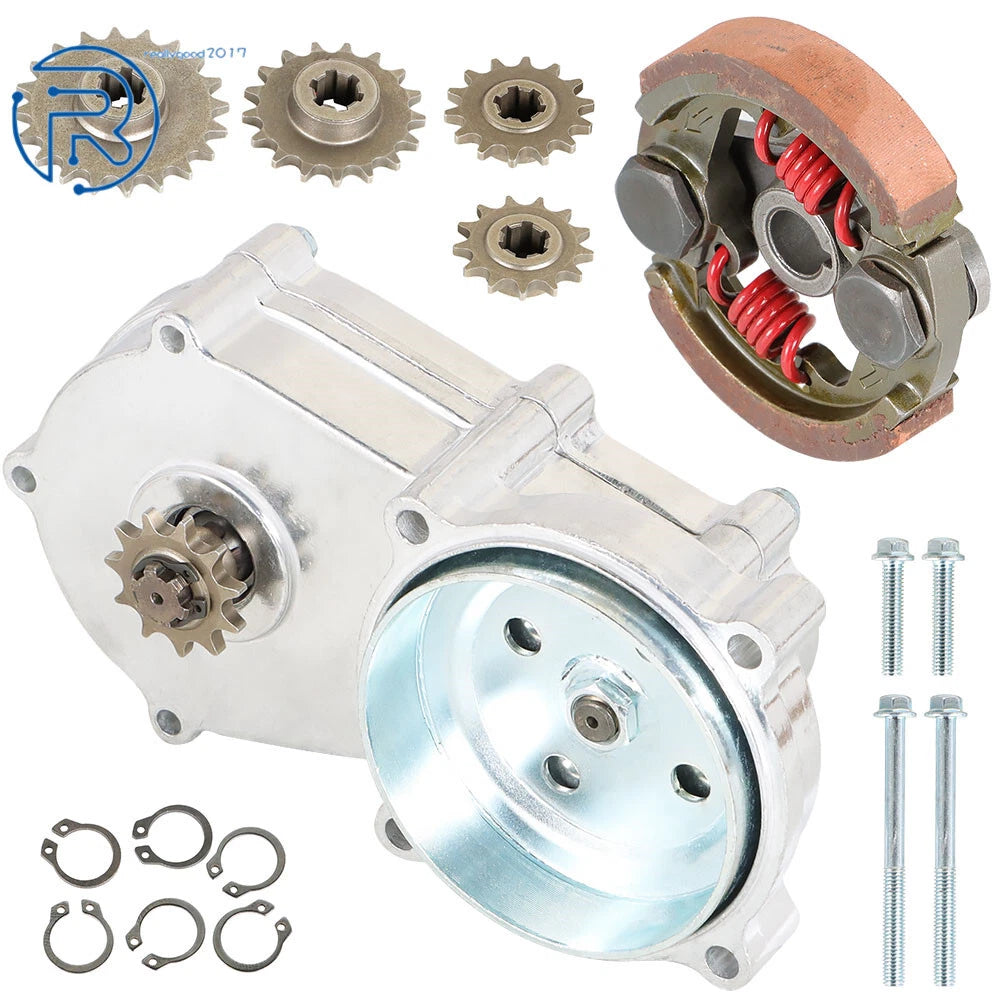 Transmission Gear Reduction Box for 47cc 49cc 2-Stroke Engines 