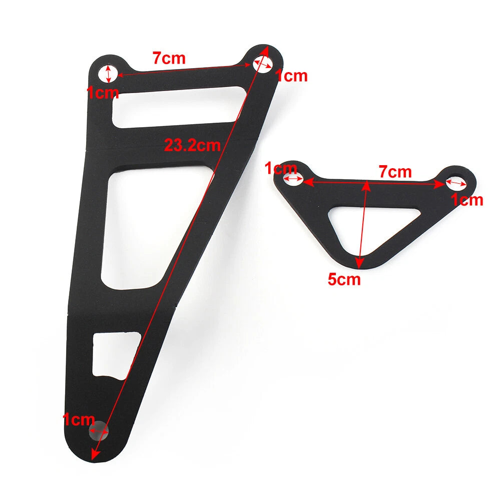Rear Foot Rest Blanking Plates for Yamaha YZF-R25 YZF-R3 MT-25 (2014–2023)