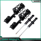 Front Struts w/ Springs & Rear Shocks for Dodge Caliber (2007–2012)