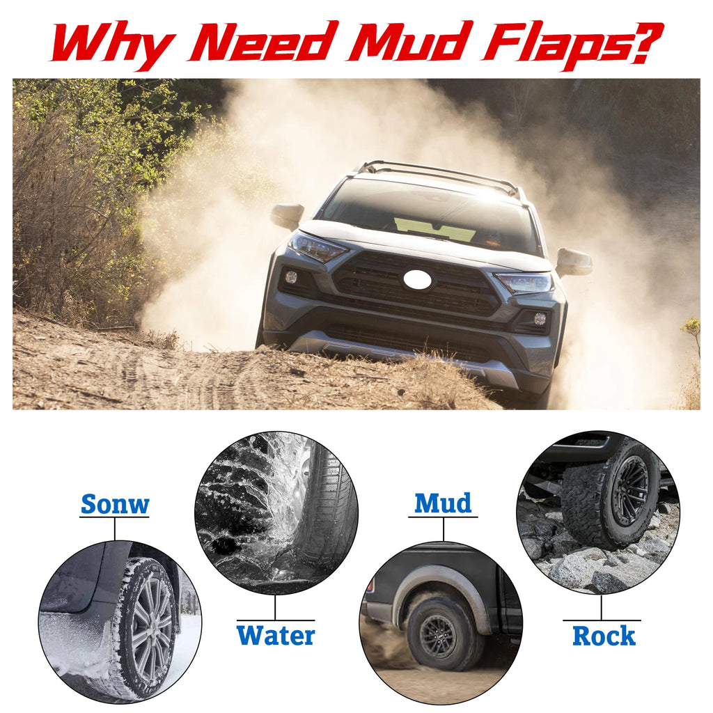 Splash Mud Guards Flaps for Toyota RAV4 (2019-2022)