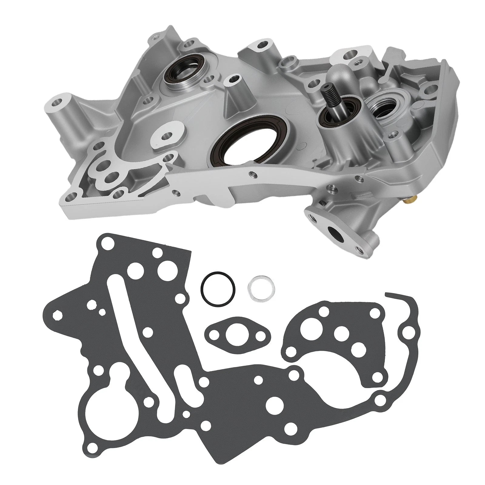 Aluminum Oil Pump for Mitsubishi Eclipse L4 2.0L (1990–1992) MD129347 MD175762