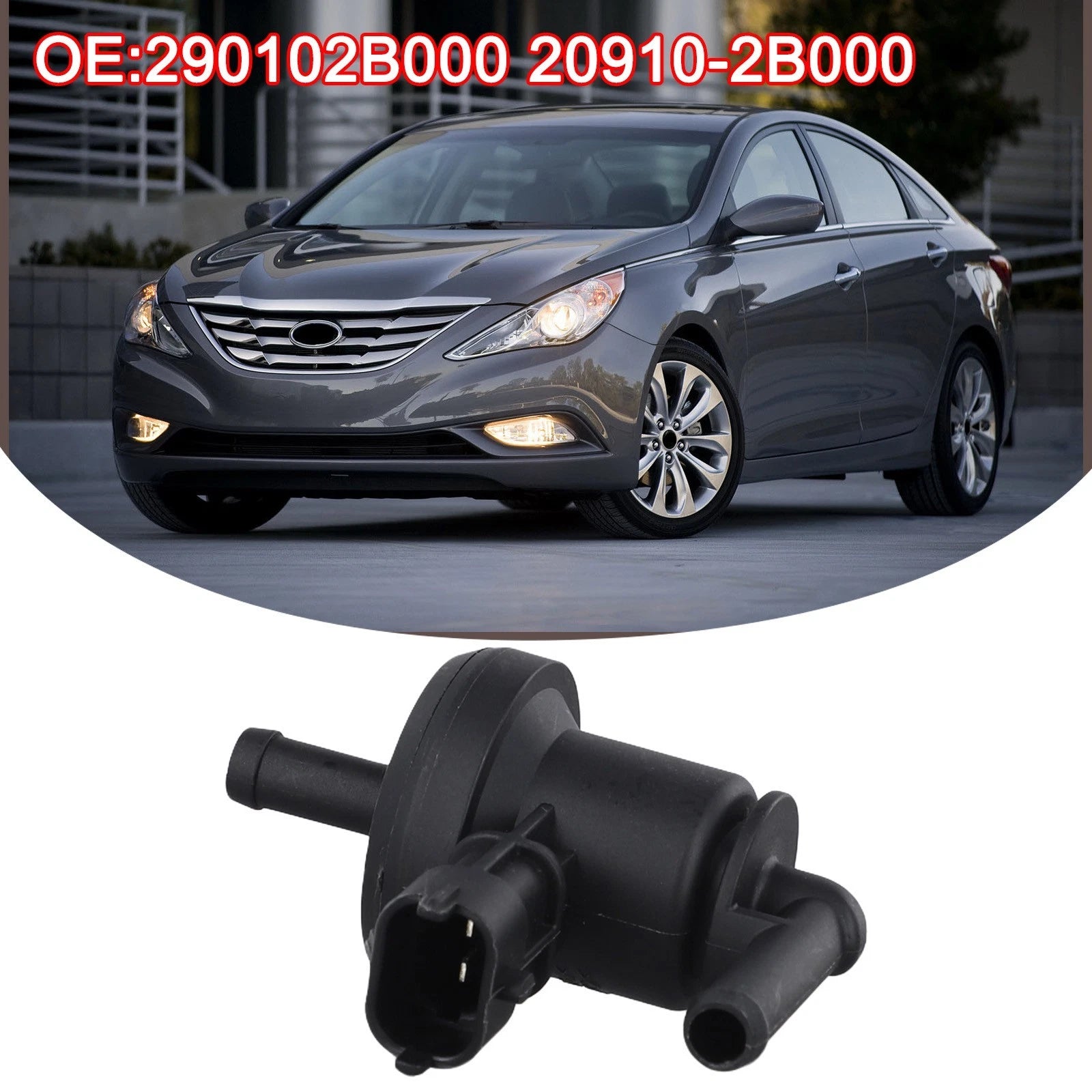 Vapour Canister Purging Assembly Solenoid for Kia Soul (2010–2023)