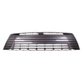 Replacement Gray/Silver Painted Plastic Front Lower Bumper Cover Grille