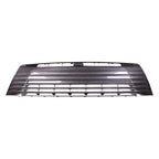 Replacement Gray/Silver Painted Plastic Front Lower Bumper Cover Grille