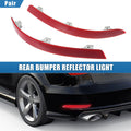 Set of 2 Rear Bumper Reflector Lights for Mercedes Benz (1668200374)