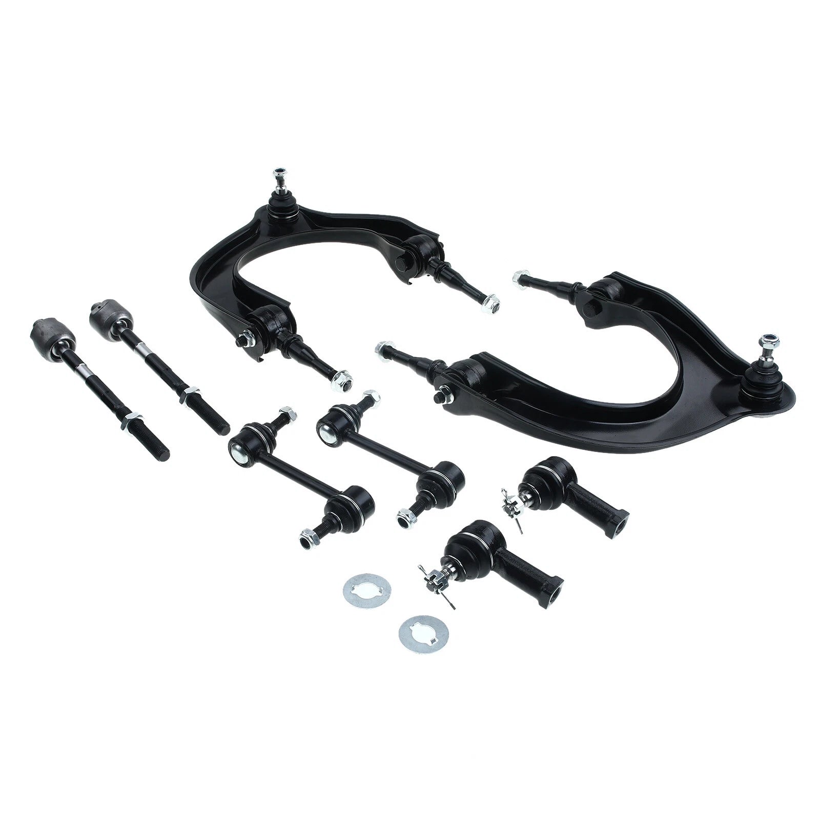 Set of 8 Front Control Arms with Ball Joints for Dodge Avenger (1995–2000)