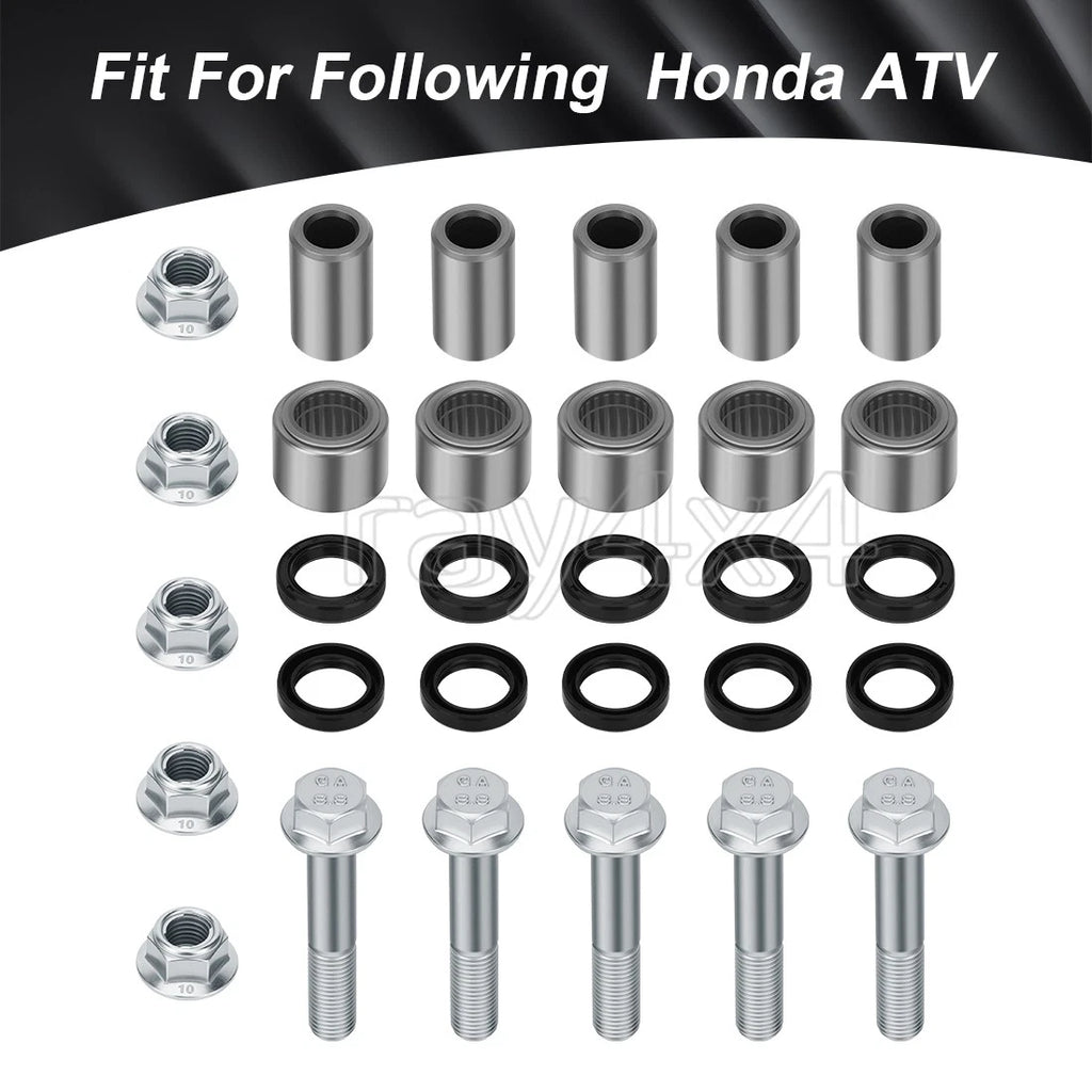 Swing Arm Linkage Bearing Kit & Bolts for Honda Sportrax TRX400X 400EX (1999–2014)