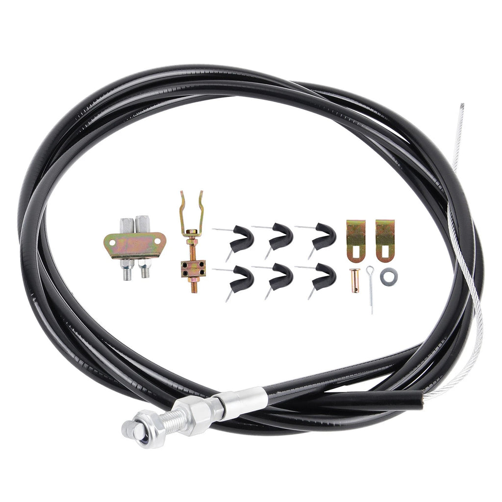 Rear Parking Brake E-Brake Cable Kit for Wilwood Disc/Drum (Universal)