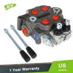 2X Hydraulic Directional Control Valve 25 GPM