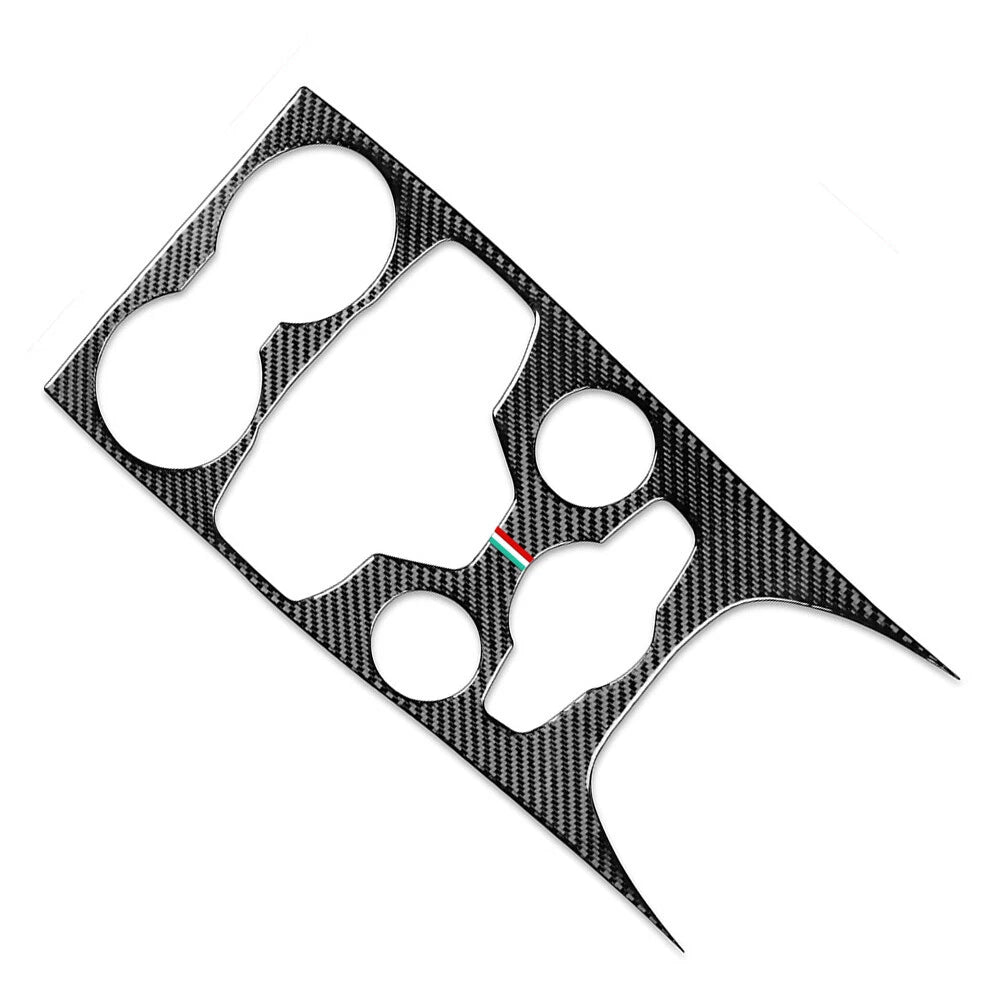 Center Console Gear Shift Box Panel Cover Trim for Alfa Romeo Giulia Stelvio (2017–2023)
