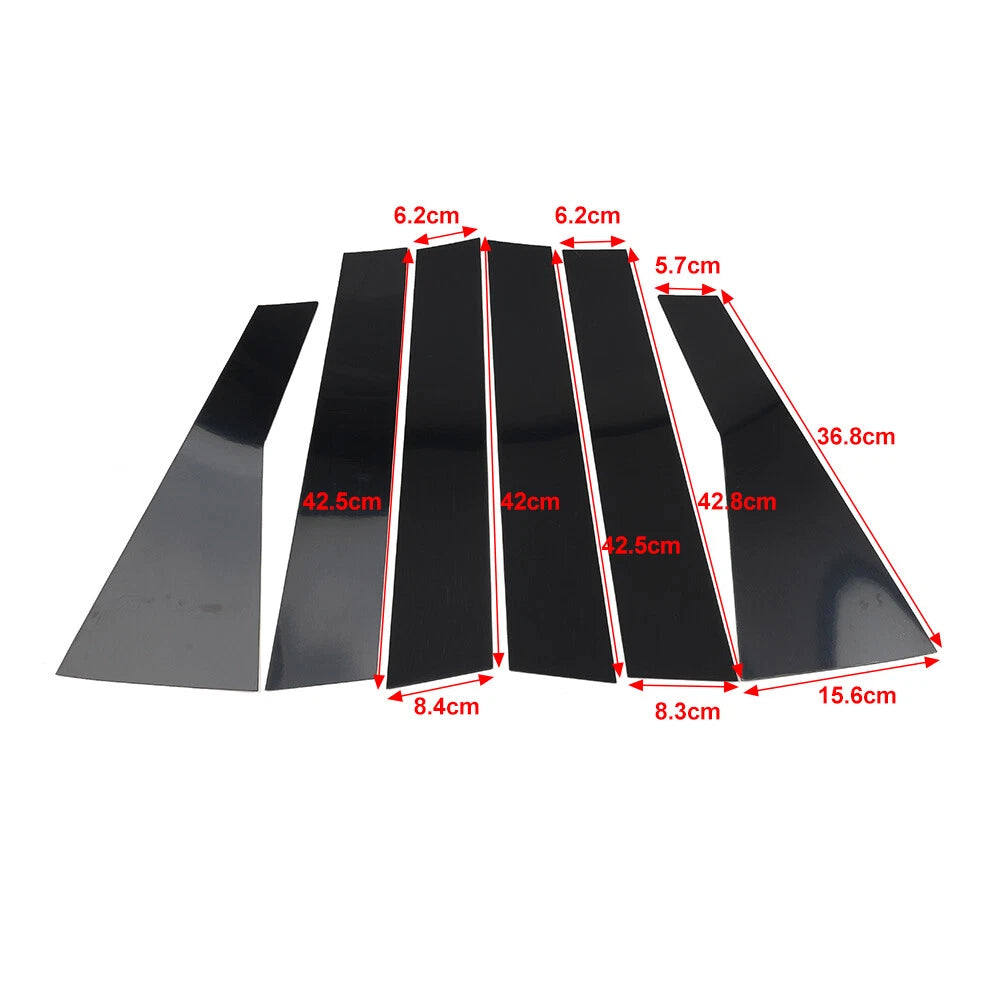 Pillar Post Door Window Cover Trim Kit for Honda CR-V (2017–2022)