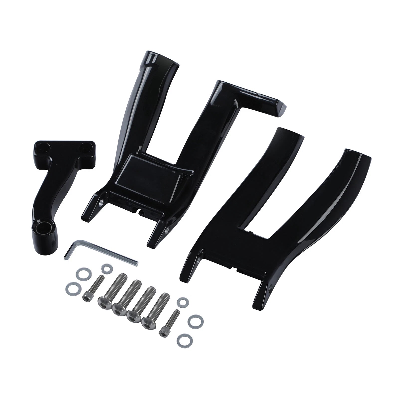 Driver Rider Footboard Mount Bracket Kit for Harley Heritage Classic (2018–2023)