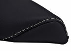 Leather Center Console Lid Armrest Cover for BMW X3 (2003–2010) White Stitch