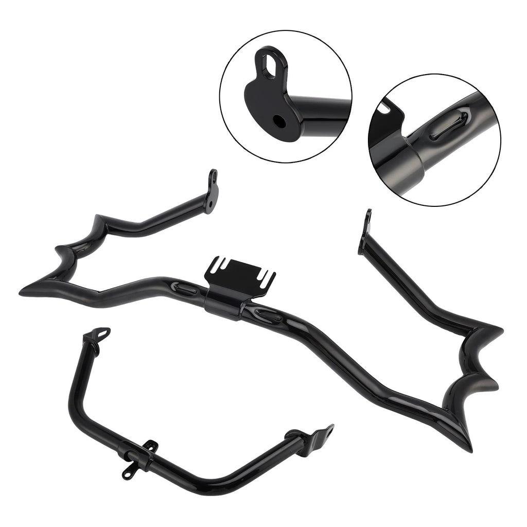Engine Guard Crash Bar & Fairing Bracket Kit for Harley Touring Road King (2014–2023)