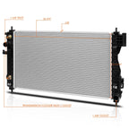 Aluminum OE Style Radiator for Buick Regal/Chevy Malibu 2013–2016 DPI-13328