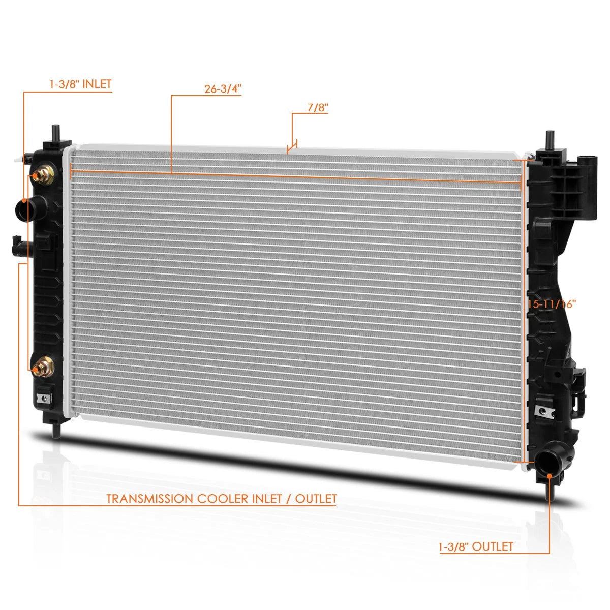 Aluminum OE Style Radiator for Buick Regal/Chevy Malibu 2013–2016 DPI-13328
