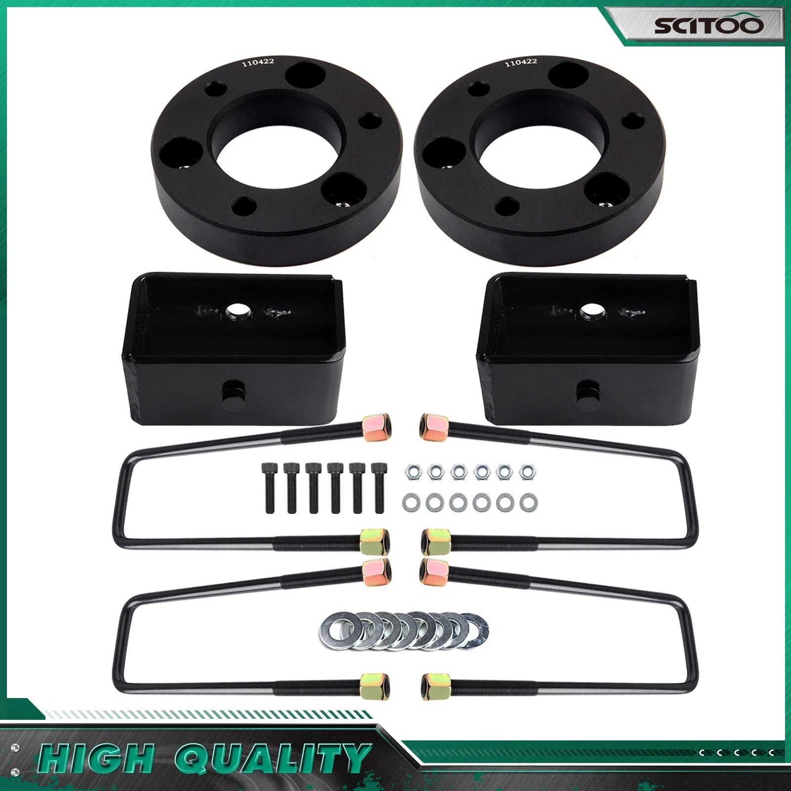 4X 2" Front & 3" Rear Leveling Lift Kit for Nissan Titan (2004–2018) 2WD 4WD