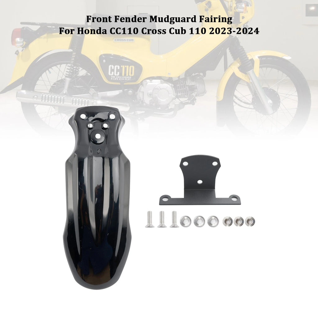 Front Fender Mudguard for Honda CC110 Cross Cub 110 (2023–2024)