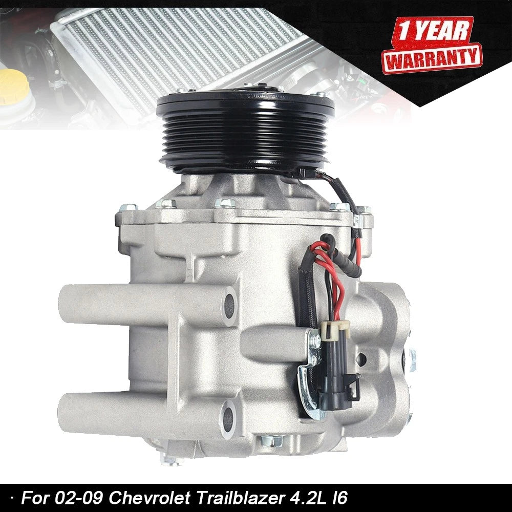 A/C Compressor with Clutch for Chevrolet Trailblazer (2002–2009)