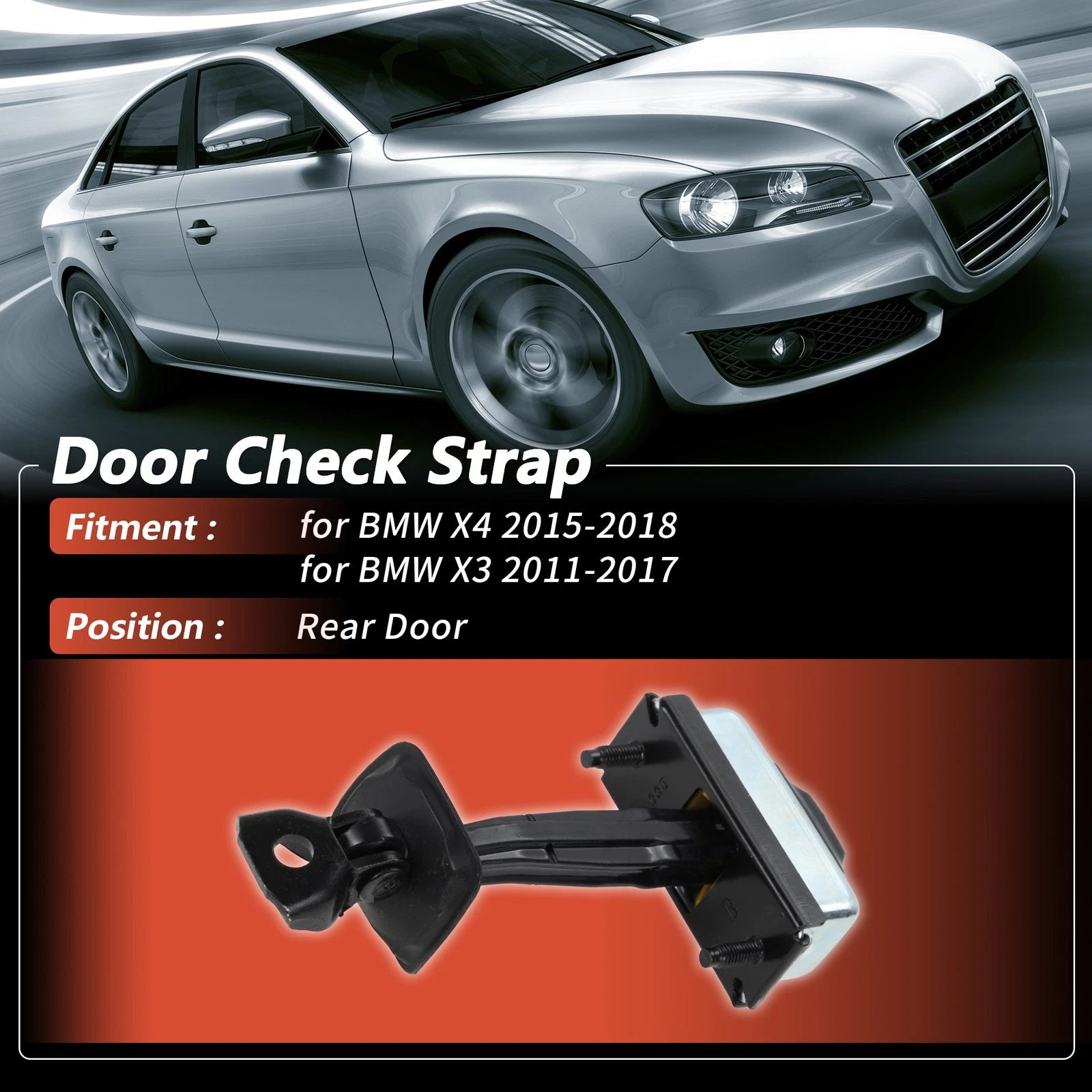 Rear Door Check Strap for BMW X4 (2015–2018) 51227205613