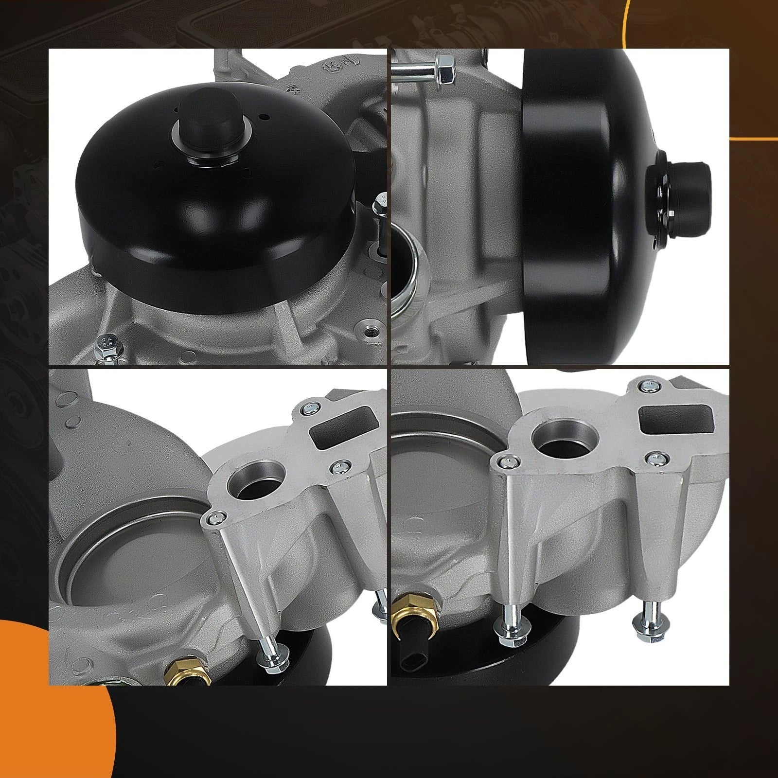 Water Pump with Pulley for Cadillac Escalade/ESV (2021–2023)
