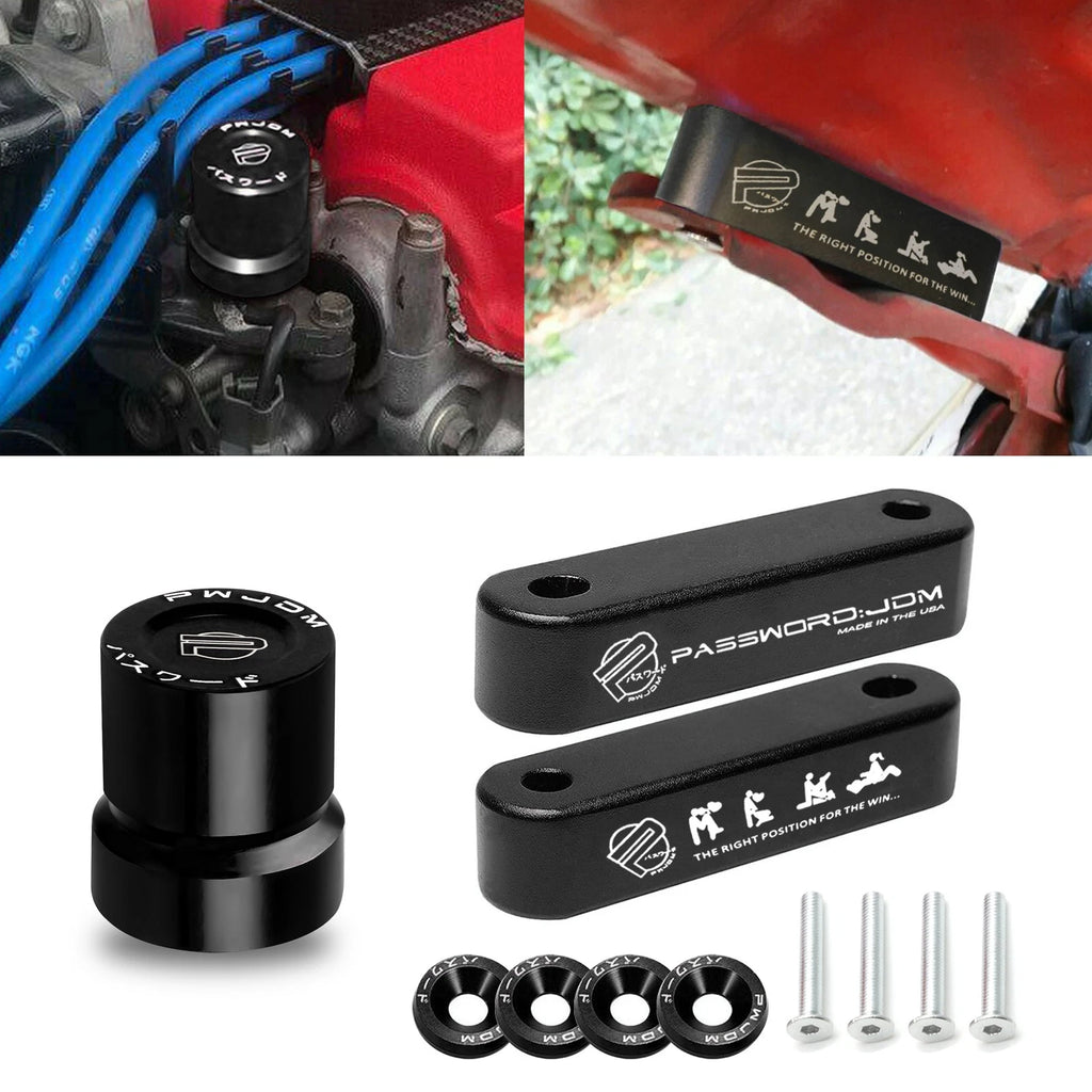 Front Hood Vent Spacer Riser for Honda Acura (2010–2020)