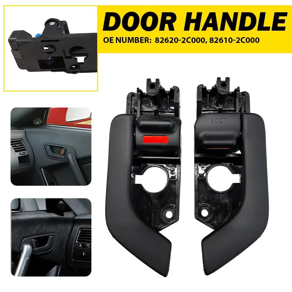 Pair Interior Door Handles for Hyundai Tiburon (2003–2008) EV