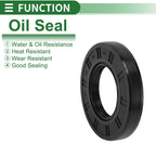 Oil Seal   - NBR Rubber 40x75x12mm