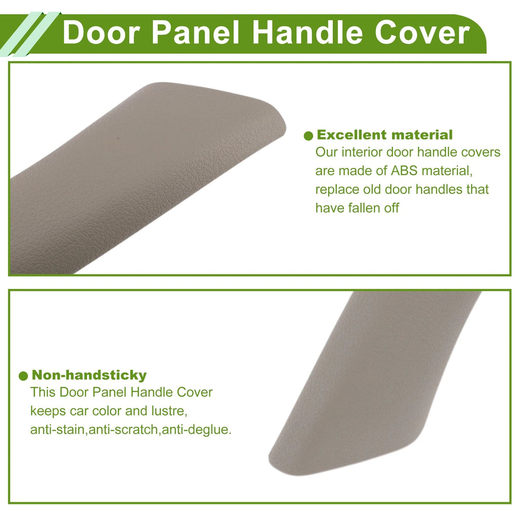 Door Panel Handle Pull Trim Cover for BMW X1 F48 F49 (2015–2020) No. 51417937875 Beige
