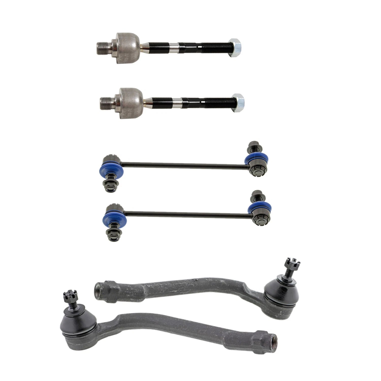 Set of 2 Mevotech Supreme Tie Rod Ends & Sway Bar Link Kit for Forte Koup (2010–2016)