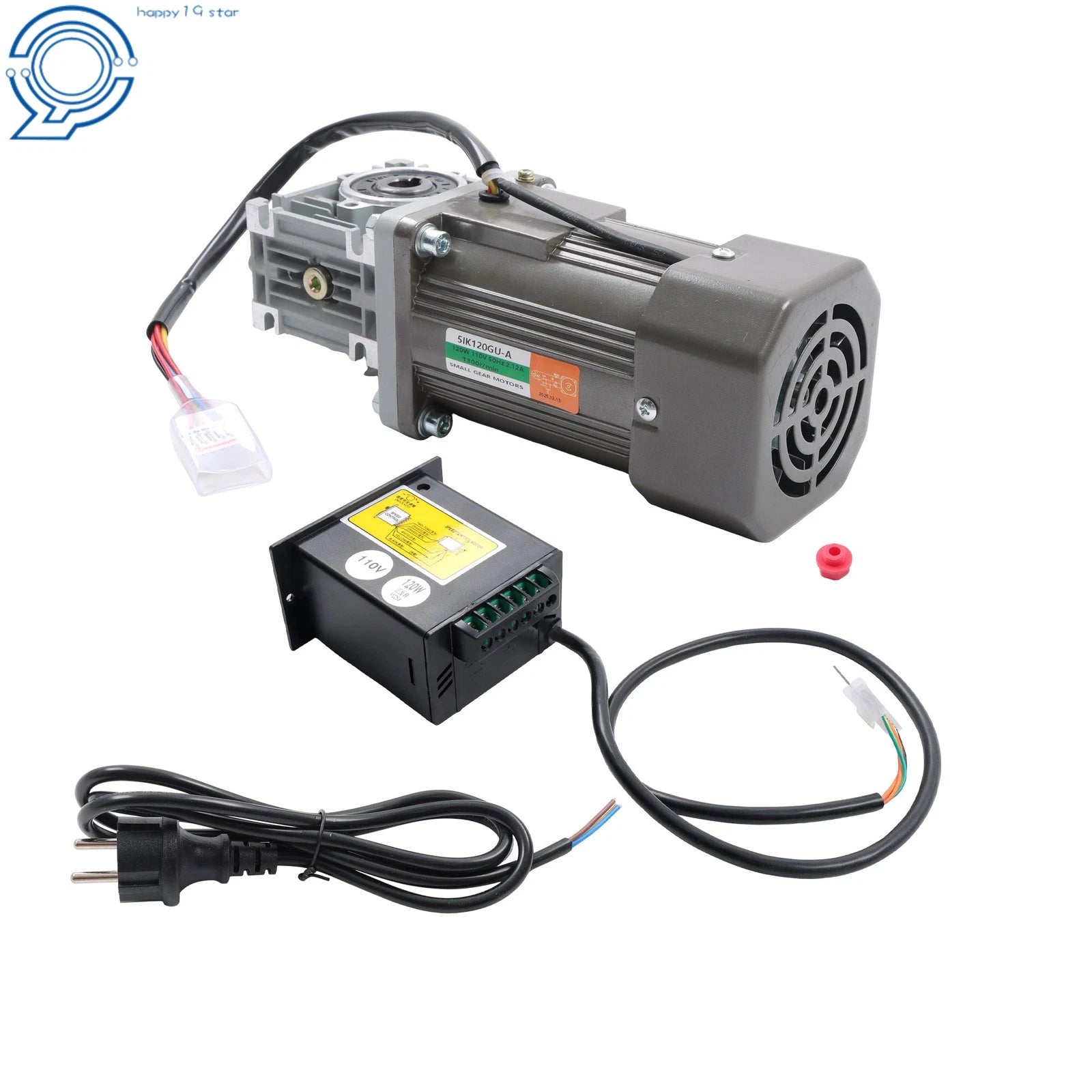 Worm Gear Motor 120W 18RPM for Automotive Applications
