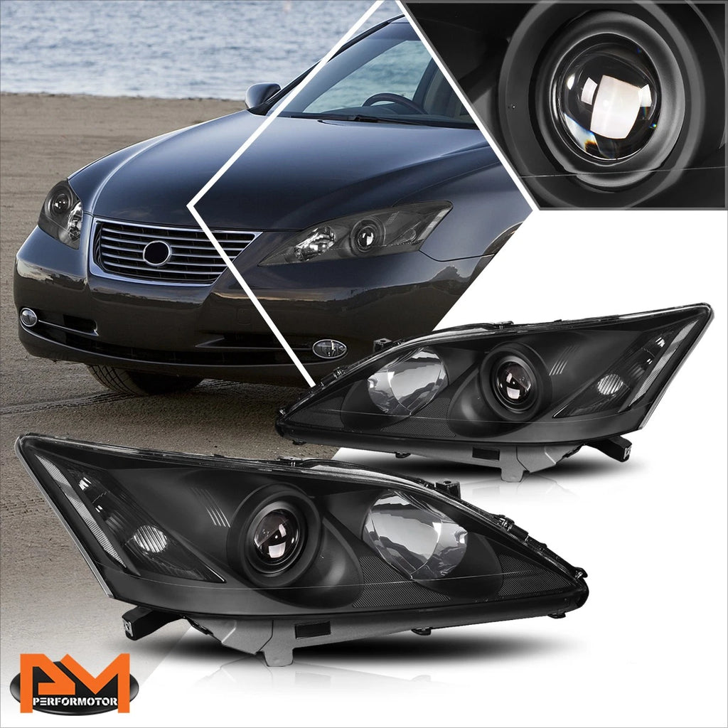 Projector Headlights for Lexus ES350 (2007–2009) OE Style Black Housing