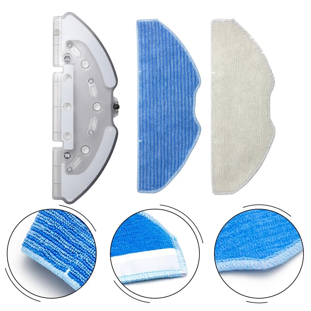 Microfiber Mop Cloths and Holder for Xplorer Serie 75 S+ (2018–2023)