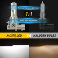 Set of 4 H11 9005 LED Headlight Bulbs Hi-Lo Beam 6000K