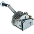 Heavy Duty Crank Winch for Various Vehicles (1500lbs, 32FT Wire Rope)