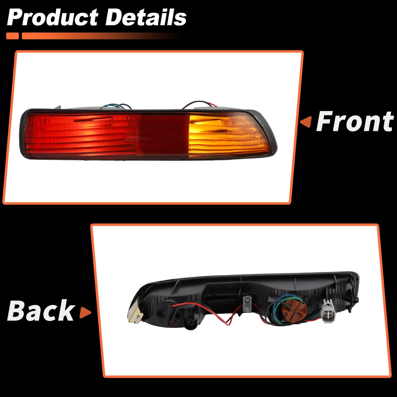 Rear Bumper Tail Light Shell No.MR508783 for Mitsubishi Pajero/Montero (–)
