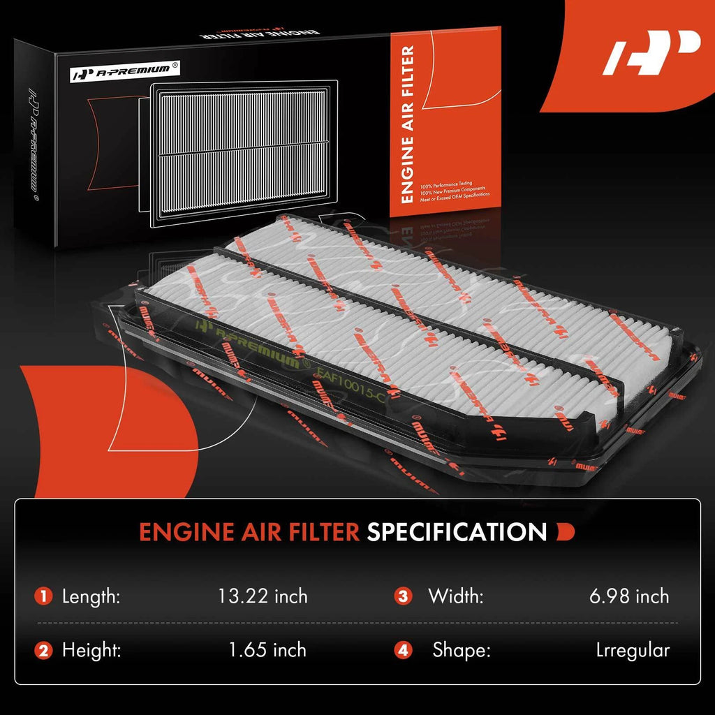 Engine Air Filter for Honda Ridgeline (2006-2014) V6 3.5L