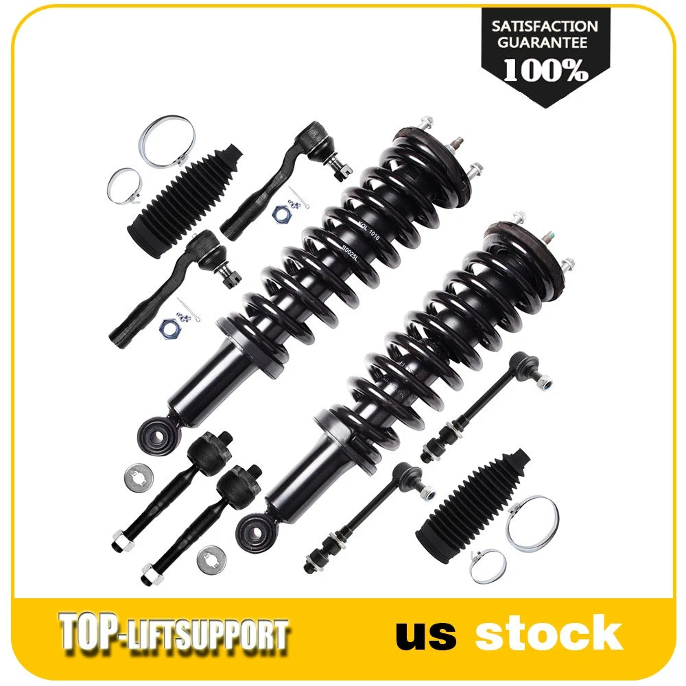 Complete Struts Sway Bar Tie Rod End Kit for Toyota Tundra (2003–2006)