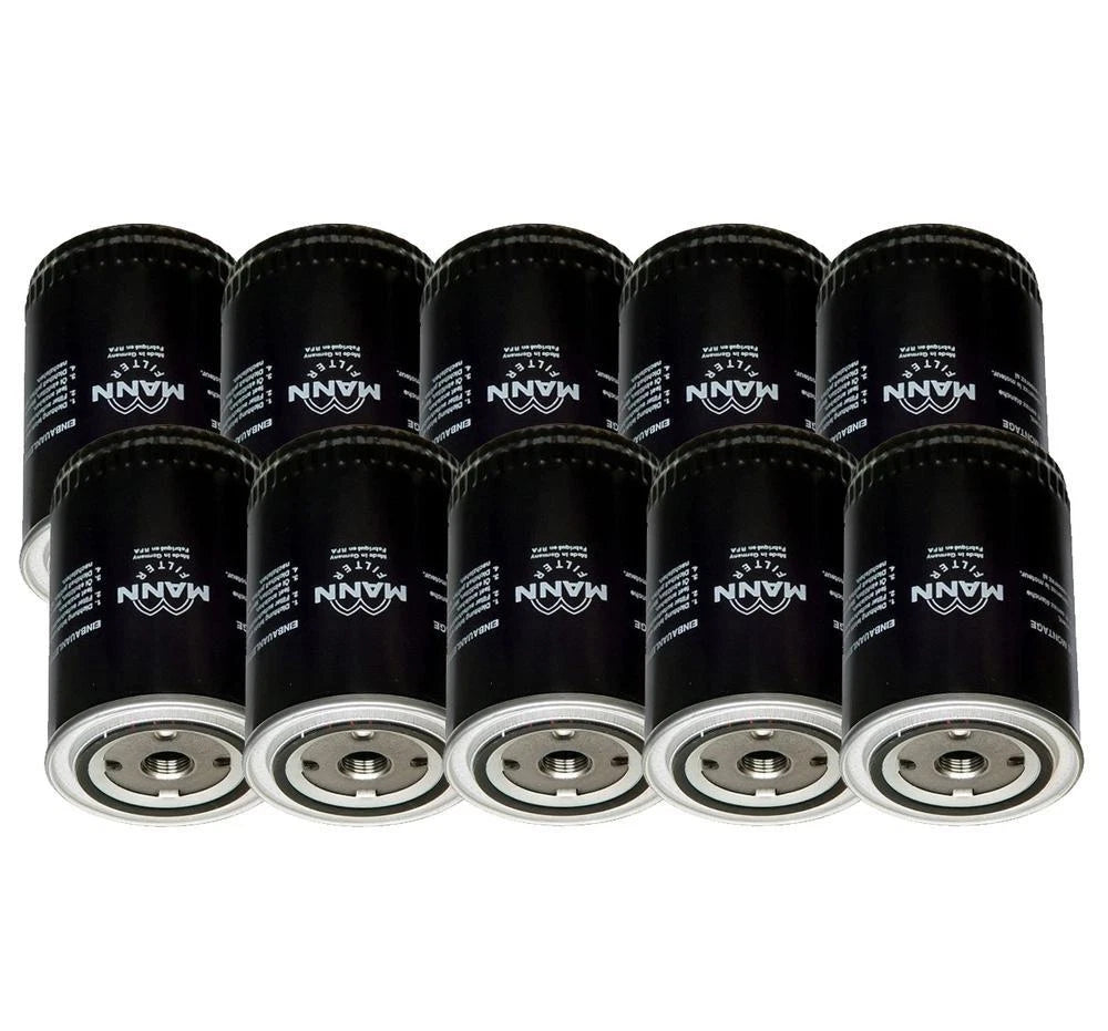 Set of 10 OEM Mann Oil Filters for Audi A4, VW Golf, Jetta, Passat (2000–2023)