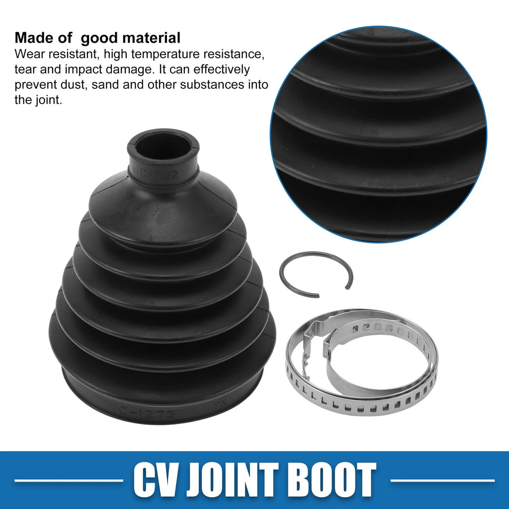 Outer CV Joint Boot Kit with Clamps for Volkswagen Beetle (1998–2016)