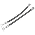 Front Left+Right Brake Line Hose Set for Ford Maverick (1988 - 1997)