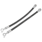 Front Left+Right Brake Line Hose Set for Ford Maverick (1988 - 1997)