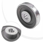Single Groove Aluminum Belt Pulley for Motors (A Type Triangle Belts)