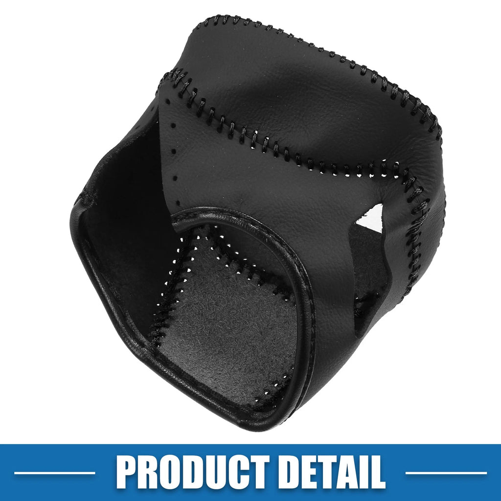 Gear Shifting Knob Cover Trim for Nissan Rogue (2021–2023) PU Leather Black