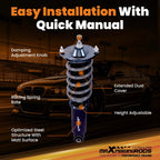Coilover Kit for Mazda Miata (1990-1997) - 24-Way Damping