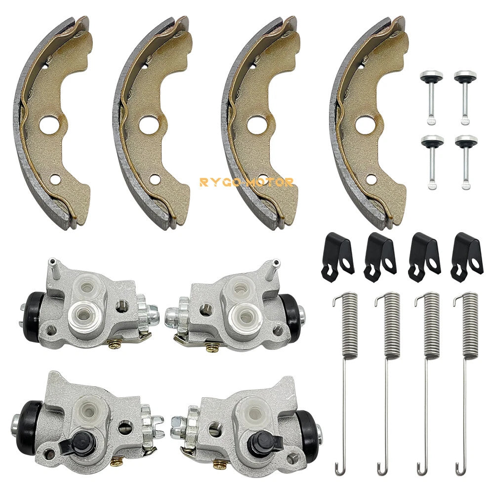 Front Brake Wheel Cylinders & Shoes for Honda FourTrax 350 TRX350 (1986–1987)
