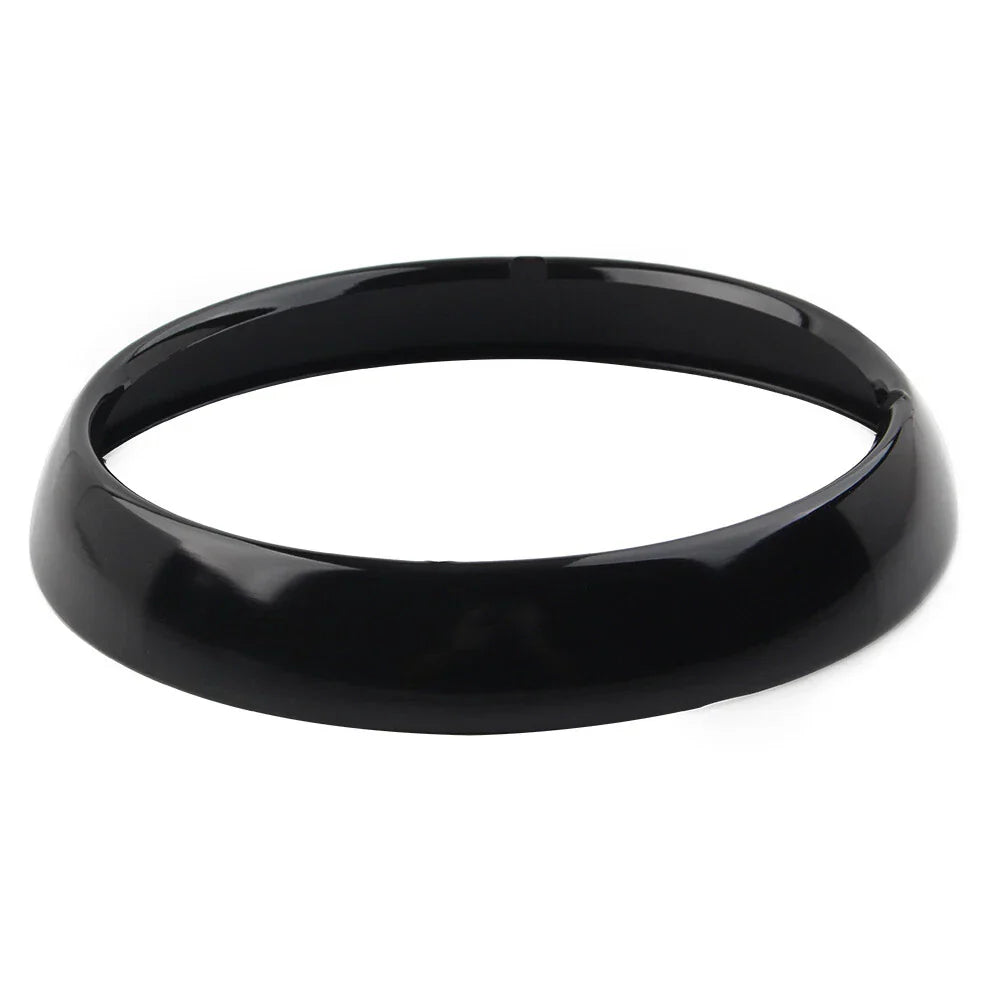 7" Headlight Trim Ring Visor Light Cover for Harley Touring Electra Street Glide (2009-2023)