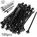 100 x Cable Ties Zip Tie Clips for Car Wiring Harness